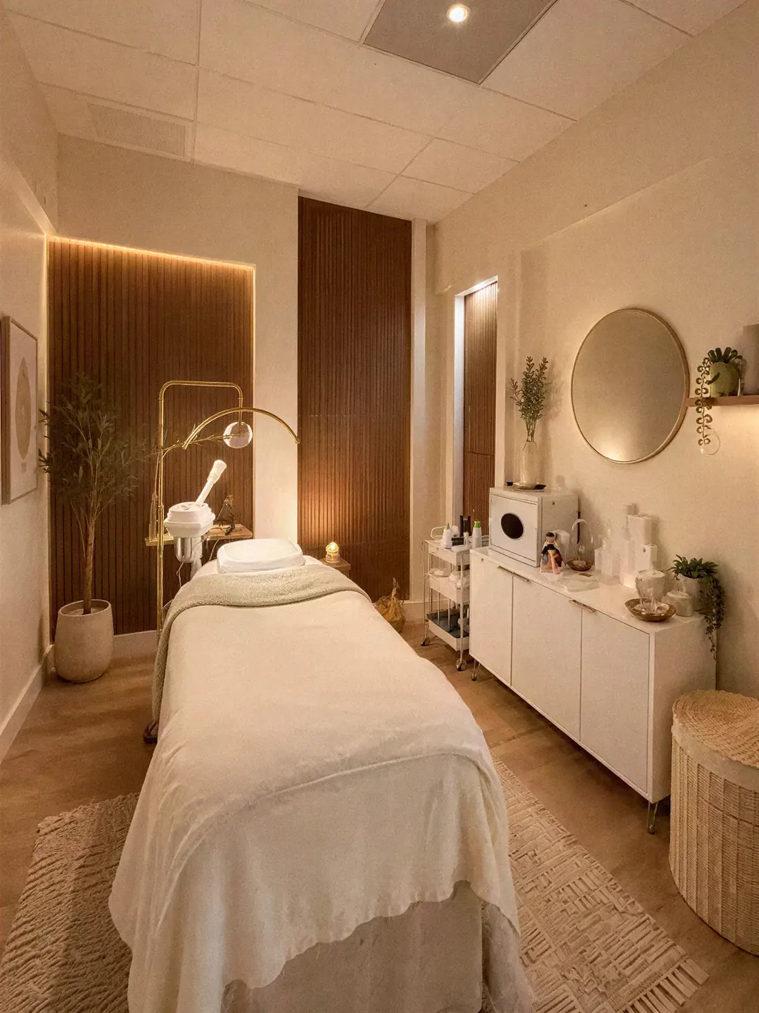 Treatment room at NALA Med Spa, Palm Harbor